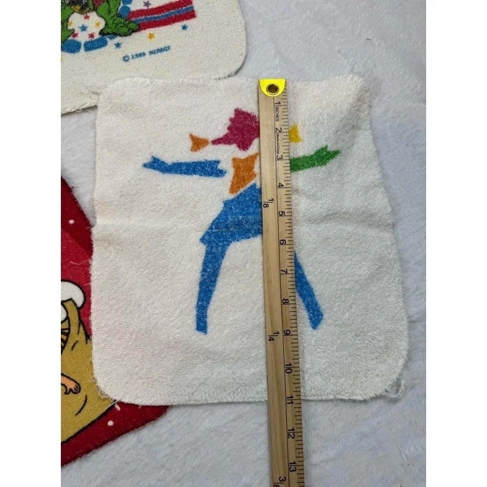 Vintage Wash Cloth Lot 90's American Girl‎ Teenage Mutant Ninja Turtles Barney